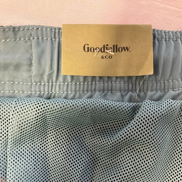 NWT GOODFELLOW Men's Midnight Black Bathing Suit Board Shorts Swimwear, sz XXL - Picture 11 of 12